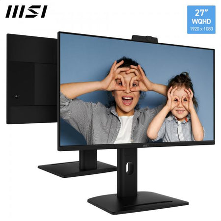 MSI MONITOR 27 LED IPS 16:9 QHD 1MS 250 CDM, PIVOT, USB-C DOCK, DP/HDMI, MULTIMEDIALE