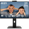 MSI MONITOR 27 LED IPS 16:9 QHD 1MS 250 CDM, PIVOT, USB-C DOCK, DP/HDMI, MULTIMEDIALE