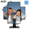 MSI MONITOR 23,8 LED IPS 16:9 FHD 120Hz 300 CDM, WEBCAM, PIVOT, VGA/DP/HDMI, MULTIMEDIALE