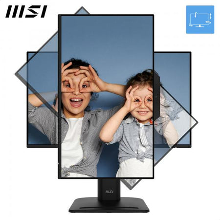 MSI MONITOR 23,8 LED IPS 16:9 FHD 120Hz 300 CDM, WEBCAM, PIVOT, VGA/DP/HDMI, MULTIMEDIALE