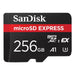 SanDisk Express 256 GB MicroSDXC UHS-I (EXPRESS MICROSD CARD 256GB)