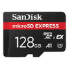 SanDisk Express 128 GB MicroSDXC UHS-I (EXPRESS MICROSD CARD 128GB - UP TO 880MB/S READ 480MB/S WRITE)