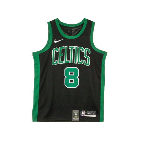 NIKE NBA Canotta Basket Uomo Nba Swingman Jersey Statement Edition No 8 Kemba Walker Boscel Black/clover da uomo