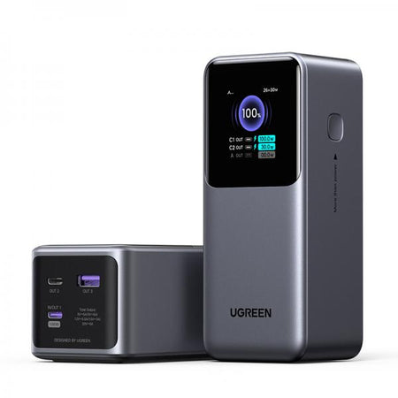 Ugreen 20000mAh 130W Fast Charging Powerbank Litio Grigio (NEXODE 20000MAH 130W POWERBANK)