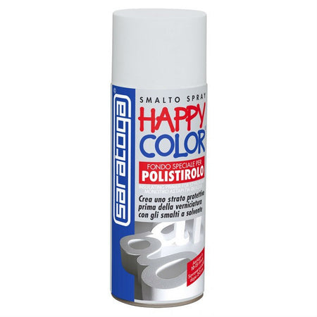 Saratoga bomboletta happy color spray 400ml primer fondo speciale per polistirolo