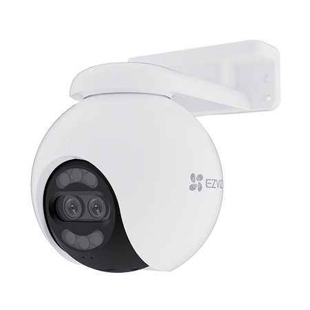 EZVIZ H80x DUAL 4K - TELECAMERA MOTORIZZATA DA ESTERNO - VISIONE 360 - 4K - COLOR NIGHT VISION - HUMAN DETECTION - AUDIO BIDIREZIONALE - DIFESA ATTIVA