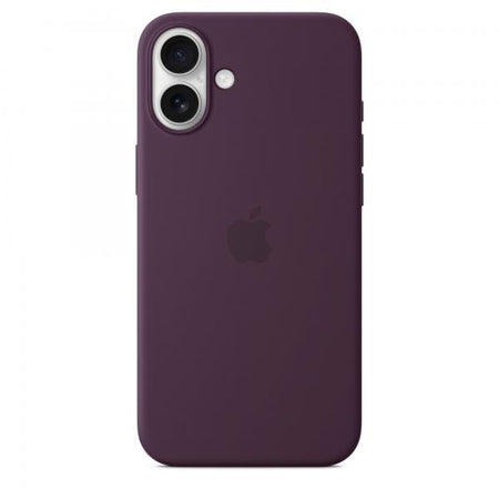 iPhone 16 Plus Silicone Case MagSafe Plum MYYD3ZM /A