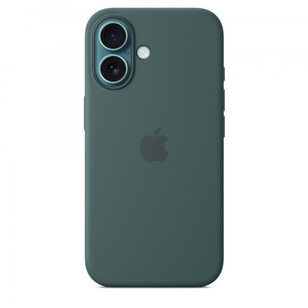 APPLE iPhone 16 - Custodia in silicone con MagSafe - Verde lago