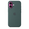 APPLE iPhone 16 - Custodia in silicone con MagSafe - Verde lago