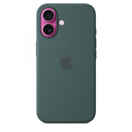 APPLE iPhone 16 - Custodia in silicone con MagSafe - Verde lago
