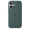APPLE iPhone 16 - Custodia in silicone con MagSafe - Verde lago