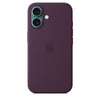 iPhone 16 Silicone Case MagSafe Plum MYY43ZM /A