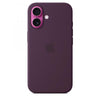 iPhone 16 Silicone Case MagSafe Plum MYY43ZM /A