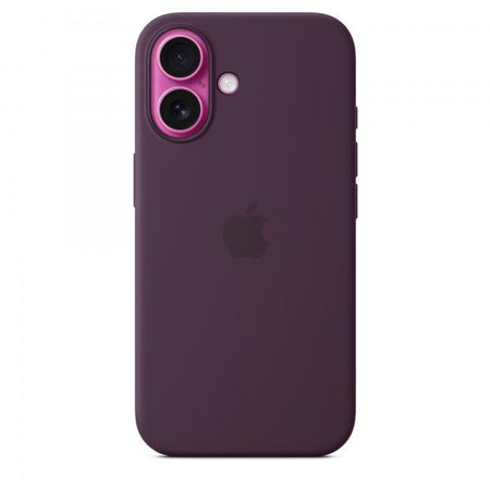 iPhone 16 Silicone Case MagSafe Plum MYY43ZM /A