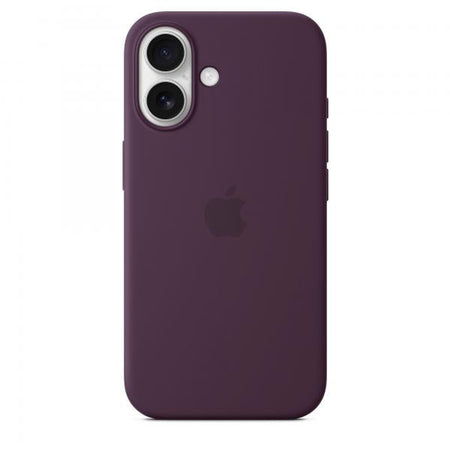 iPhone 16 Silicone Case MagSafe Plum MYY43ZM /A