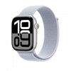 Apple MXL53ZM/A accessorio indossabile intelligente Band Blu Nylon, Poliestere, Spandex (-APPLE WATCH 46 BLUE CLOUD SL)