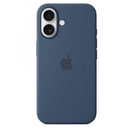Apple Custodia MagSafe in silicone per iPhone 16 - Denim