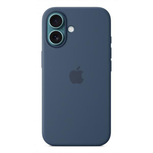 Apple Custodia MagSafe in silicone per iPhone 16 - Denim