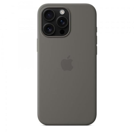 Apple Custodia MagSafe in silicone per iPhone 16 Pro Max - Grigio pietra