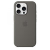 Apple Custodia MagSafe in silicone per iPhone 16 Pro - Grigio pietra