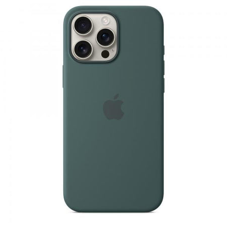 APPLE iPhone 16 Pro Max - Custodia in silicone con MagSafe - Verde lago