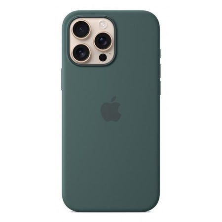 APPLE iPhone 16 Pro Max - Custodia in silicone con MagSafe - Verde lago