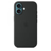 Apple Custodia MagSafe in silicone per iPhone 16 - Nero