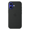 Apple Custodia MagSafe in silicone per iPhone 16 - Nero