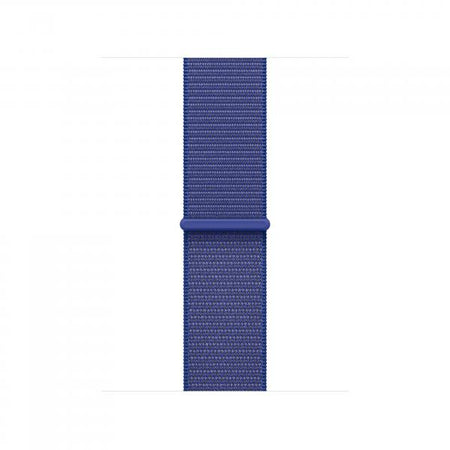 Apple MAXJ4ZM/A accessorio indossabile intelligente Band Blu Nylon, Poliestere, Spandex (APPLE WATCH 40 ULTRAMARINE SL)
