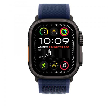 Apple Trail Loop blu [49 mm] - S/M - Titanio nero (Apple Trail Loop - l?kke for smart wat)