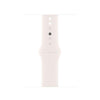 Apple Cinturino Sport rosa fard [42 mm] - S/M (APPLE WATCH 42 LIGHT BLUSH SB S/M)