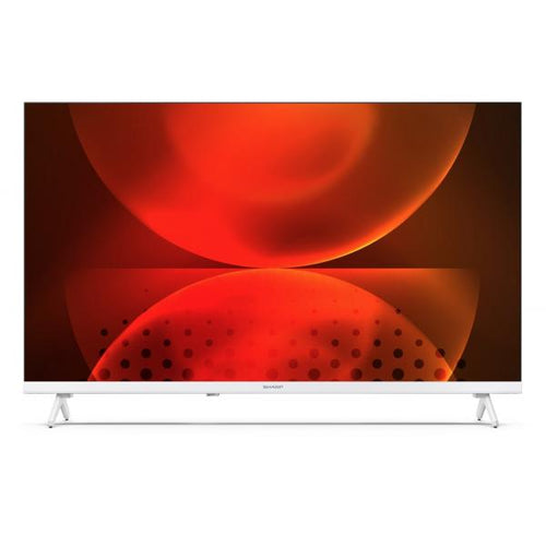 SHARP 32FH2EA - 32 ANDROID TV LED HD - FRAMELESS - COMP. TV SAT - AUDIO DOLBY DIGITAL+ / DTS HD - CHROMECAST - WHITE - IT