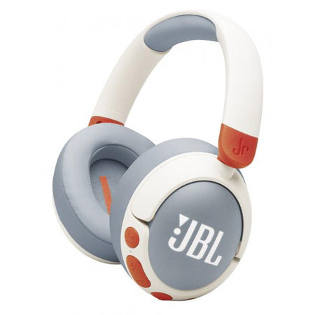 JBL Junior 470NC Auricolare Wireless A Padiglione Musica e Chiamate USB tipo-C Bluetooth Grigio chiaro, Bianco (JBL Junior 470NC white)
