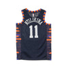 NIKE NBA Canotta Basket Uomo Nba Swingman Jersey City Edition No 11 Frank Ntilikina Neykni College Navy da uomo