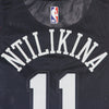 NIKE NBA Canotta Basket Uomo Nba Swingman Jersey City Edition No 11 Frank Ntilikina Neykni College Navy da uomo