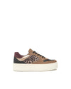 Nero Giardini sneakers in pelle nero e suede moro I514182D442