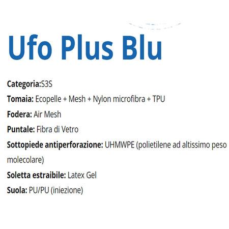 Sottozero - CRYSTAL Ufo Plus Blu