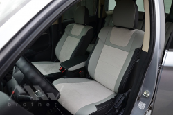 Coprisedili Su Misura Per Mitsubishi Outlander 3 (2012-2015), Leather Style
