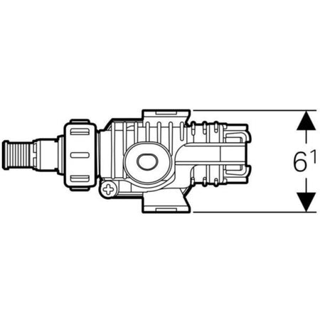 Rubinetto a Galleggiante Tipo 380 3/8″ Geberit 240.784.00.1