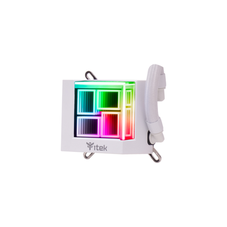 Dissipatore CPU Liquido HYDRO CUBE 240W per Socket Intel LGA 1200 (Presa H5) / LGA 1366 (Presa B) / LGA 775 (Presa T) / LGA 1700 e SocketAMD AM4 / AM5