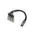 Origin Storage LSWM1QSTK3-OS cavo InfiniBand e in fibra ottica 1 m QSFP+ 4x SFP+ DAC Nero (Origin Storage LSWM1QSTK3 H3C Compatible Direct Attach Copper Breakout Cable 40GBase-CU QSFP+ to 4x10GBase-C
