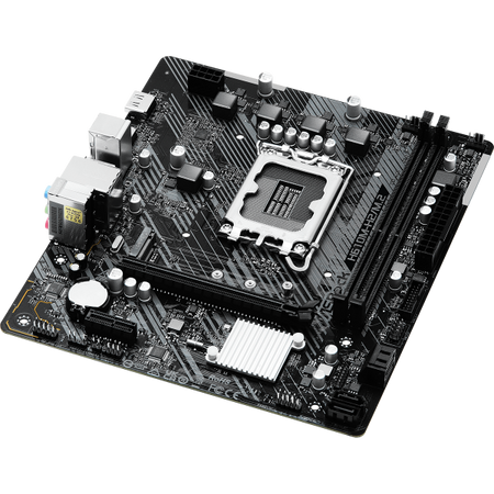 ASRock H610M-H2/M.2 - Motherboard - micro ATX - LGA1700-Sockel - H610 Chipsatz - USB 3.2 Gen 1 - Gigabit LAN - Onboard-Grafik (CPU erforderlich)