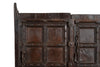 Biscottini Porta portone in legno massello e ferro da interno o da esterno vecchia e antica medievale scorrevole