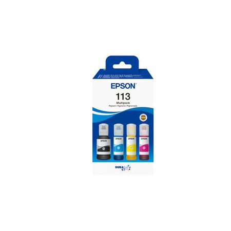 Epson C13T06B640 cartuccia d'inchiostro 4 pz Originale Nero, Ciano, Magenta, Giallo (113 ECOTANK 4-COLOUR MULTI)