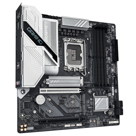 Scheda madre Gigabyte GA-Z890M GAMING X - Supporto processori Intel Core Ultra (Series 2) Socket 1851 - Ram 4x DDR5 - Hdmi, DisplayPort - RAID 0,1,5,10 - 8x Usb3.2 / 2x Usb2.0 - GLan - Audio HD - Mi