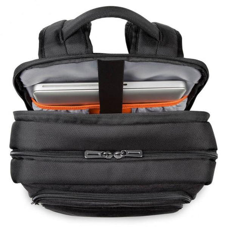 Targus CitySmart zaino Zaino casual Nero, Grigio Ecopelle, Poliuretano [PU] (CITYSMART ADVANCED 12.5IN - 15 - LAPTOP BACKPACK BLACK)