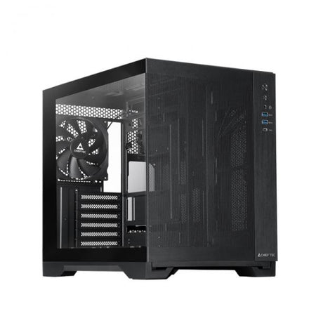 Chieftec mATX Gehuse GM-30B-M-OP, black Cubo Nero (Chieftec Geh Visio Air GM-30B-M-OP sch)
