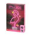 Lampada Led Effetto Neon - It's a Sign, tema Fenicottero