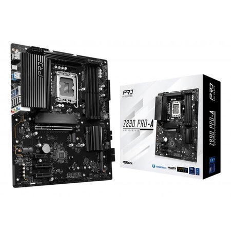 MB Asrock 1851 Z890 PRO-A- 4*DDR5- 4*SATA3- 2*M.2- HDMI- DP- ATX