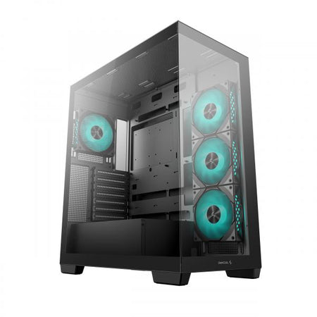 DEEPCOOL CASE MID TOWER CG580 4F 2*TG 4x120 PWM+ARGB FAN